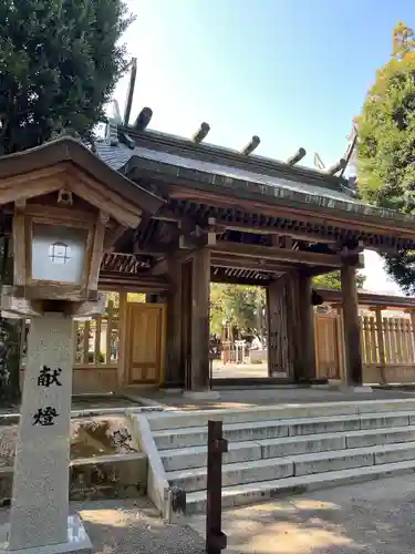 小戸神社の山門