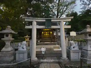 悪王子社の鳥居