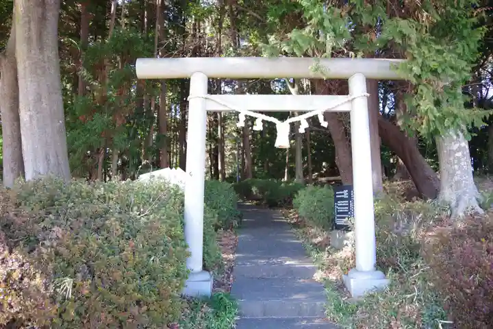 冨士神社の鳥居