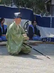 川田八幡神社のお祭り