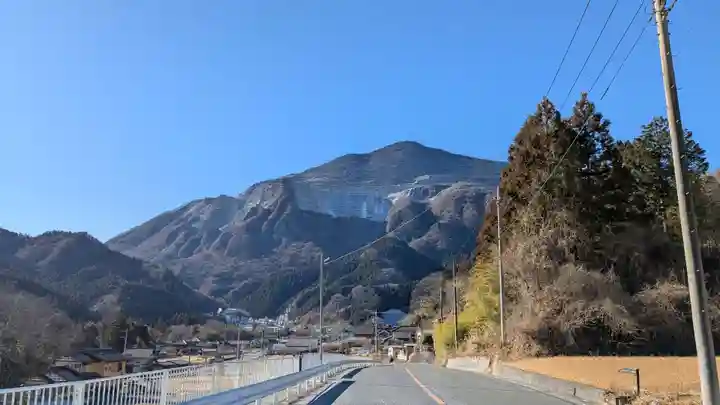 延命地蔵尊の景色