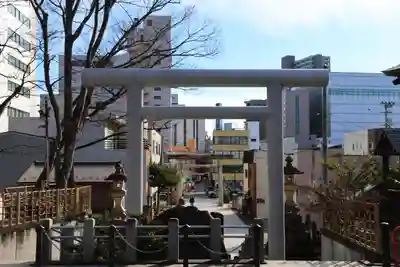 安積國造神社の鳥居