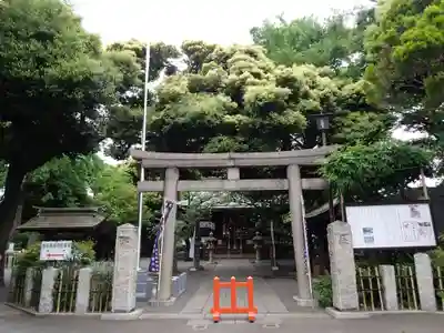 七社神社の鳥居