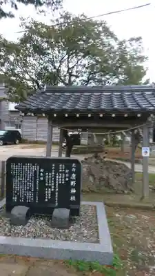 鷹野神社の歴史