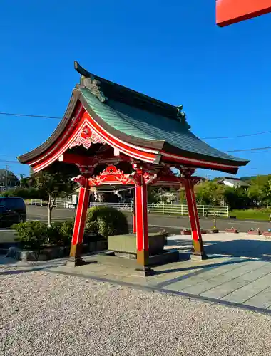 荒熊稲荷神社の手水