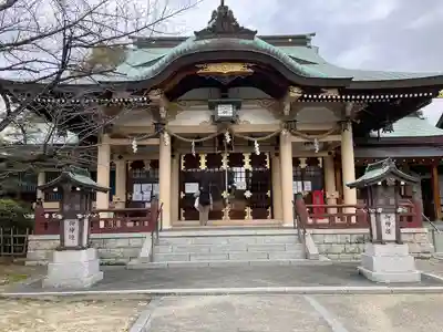 植田八幡宮の本殿・本堂