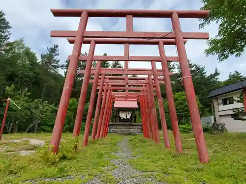 中富良野神社の鳥居