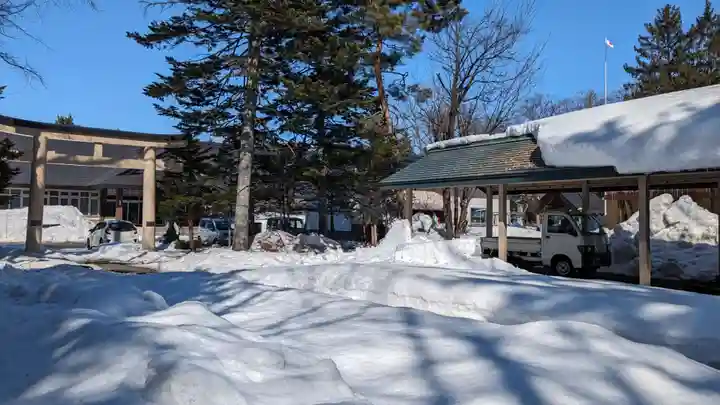 顕勲神社(旭川神社)の庭園