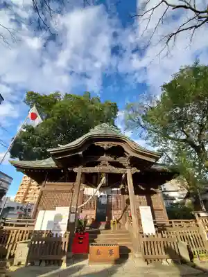 阿邪訶根神社の本殿・本堂