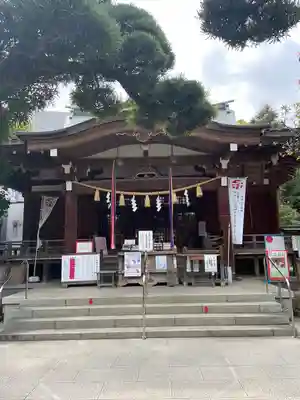 鳩森八幡神社の本殿・本堂