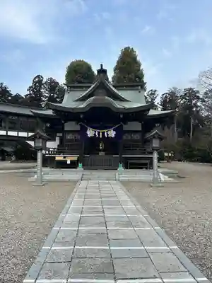常陸二ノ宮　静神社の本殿・本堂
