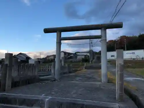 宇閇神社の鳥居