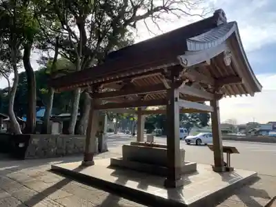 酒列磯前神社の手水舎