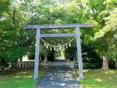 鎌田神明宮の鳥居