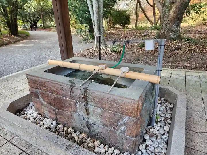 阿波神社の手水舎