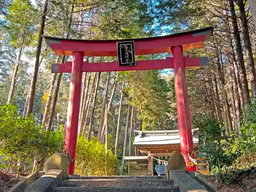 冨士浅間宮の鳥居