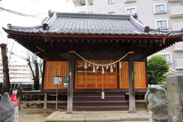晴門田神社の本殿・本堂