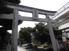 鎧神社の鳥居