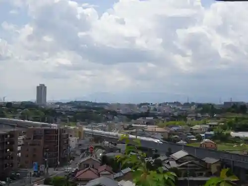 富士山神社の景色