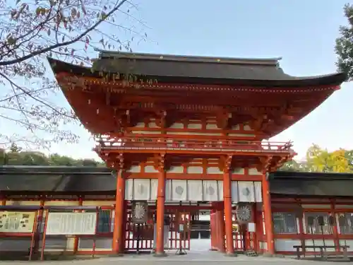 賀茂御祖神社（下鴨神社）の山門