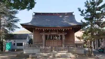 大松氷川神社の本殿・本堂