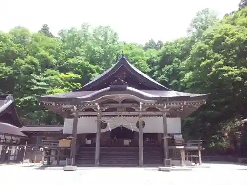 戸隠神社中社の本殿