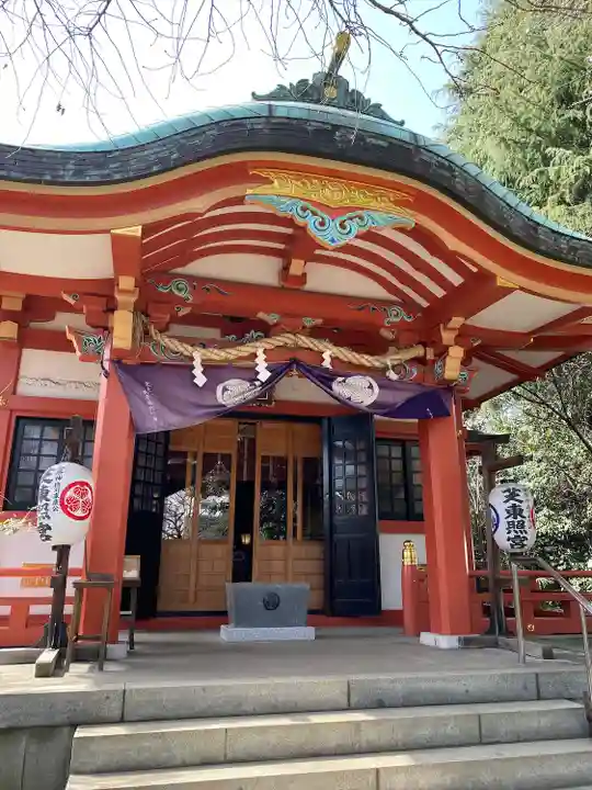 芝東照宮の本殿・本堂