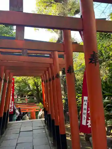 花園稲荷神社の鳥居