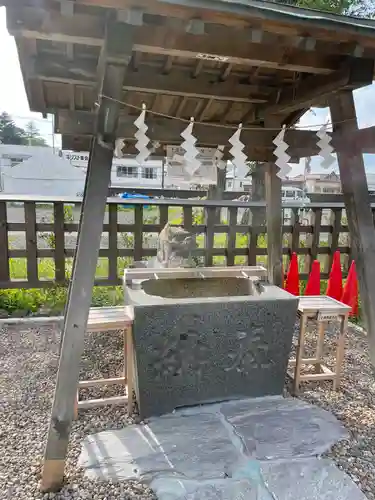 法霊山龗神社の手水