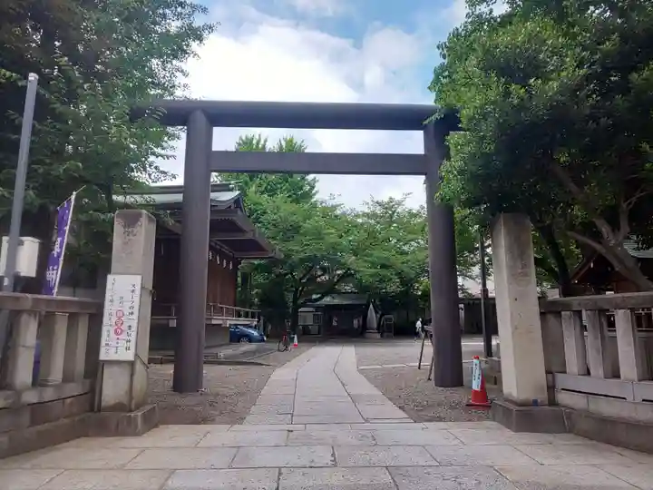 亀戸 香取神社の鳥居