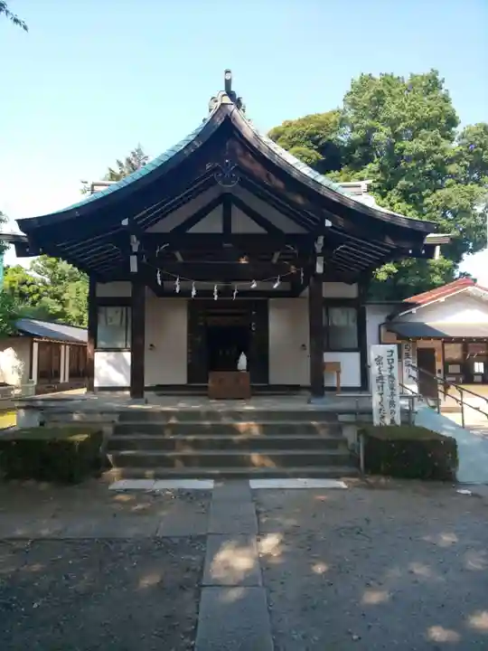 七郷神社の本殿・本堂
