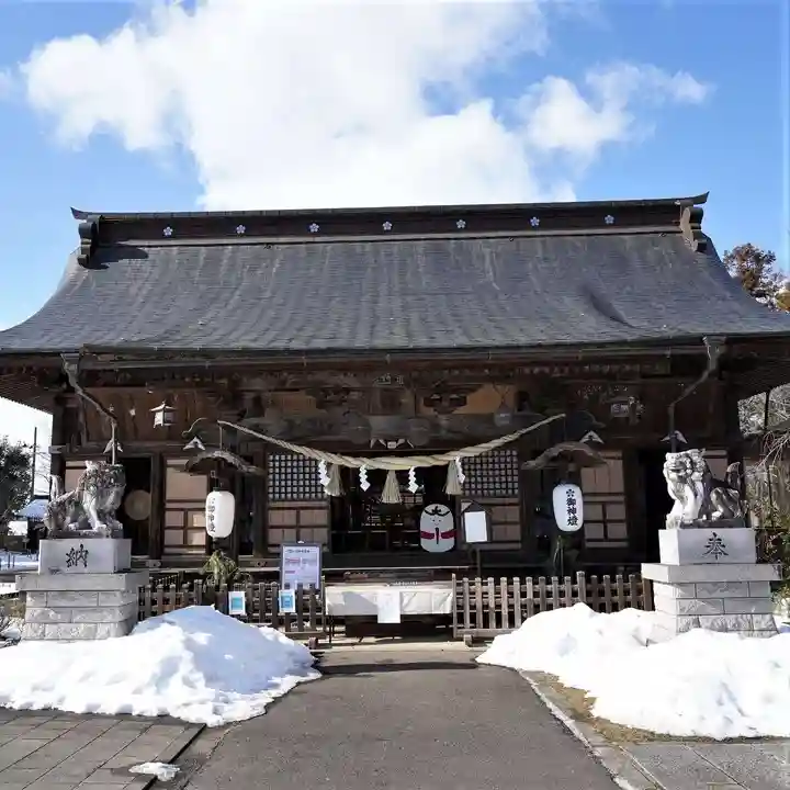 梁川天神社の本殿・本堂