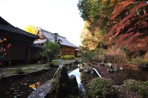 如法寺の庭園