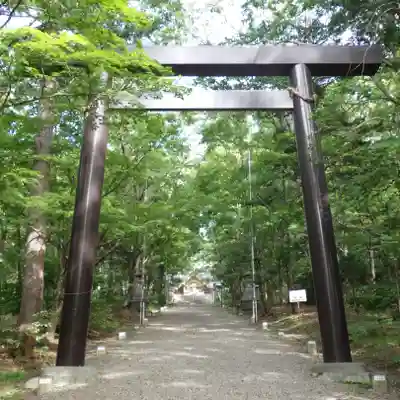 士別神社の鳥居