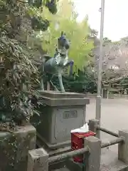 白羽神社の狛犬