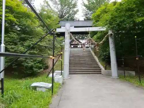 厚真神社の鳥居