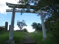 男浅間神社の鳥居