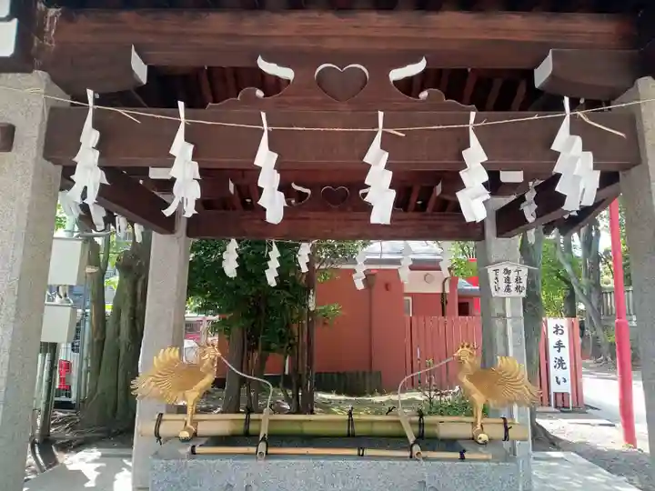 富岡八幡宮の手水舎