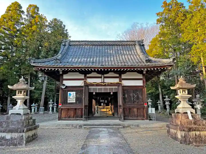 阿自岐神社の本殿・本堂
