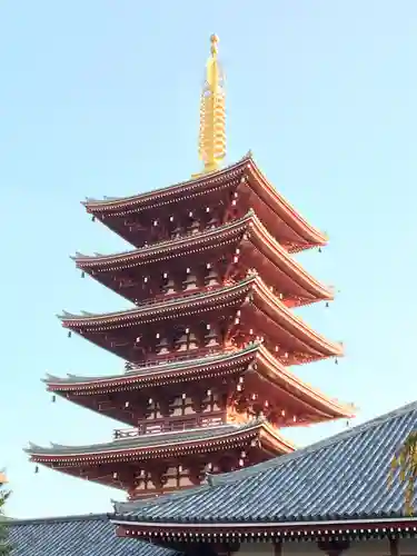 浅草寺の塔