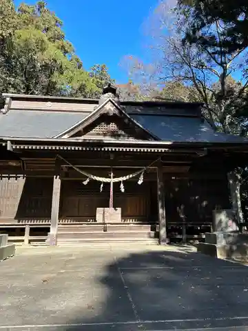 吉田八幡宮の本殿・本堂