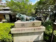 菅原院天満宮神社の狛犬