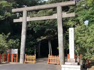 息栖神社の鳥居