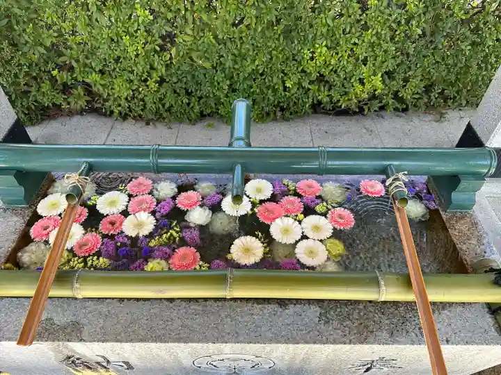 伊和志津神社の手水舎