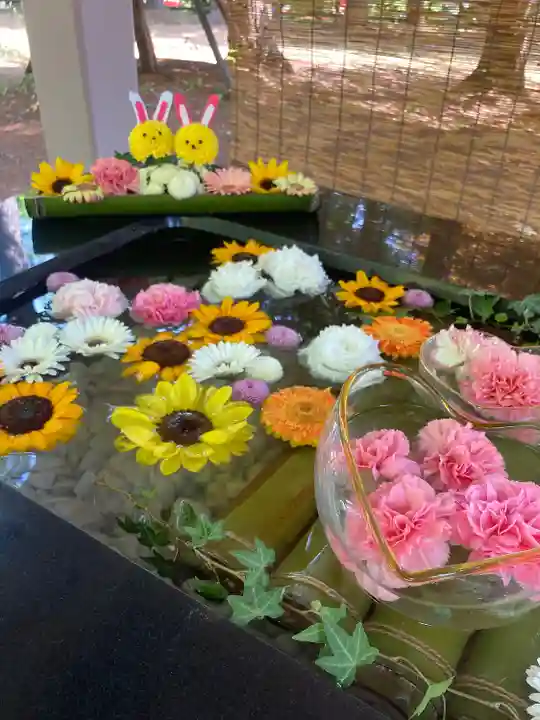 大谷地神社の手水舎