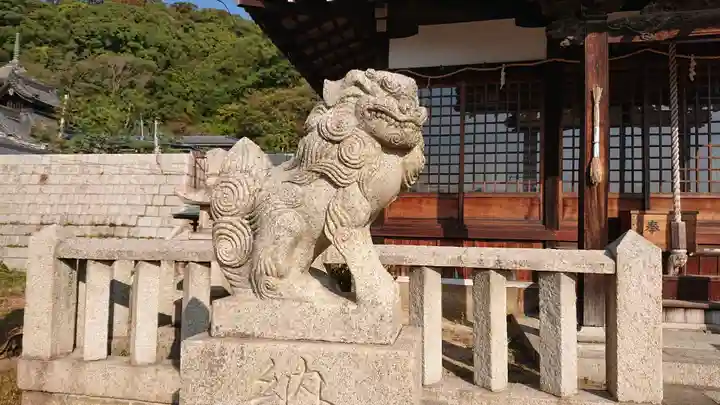 五宮神社の狛犬