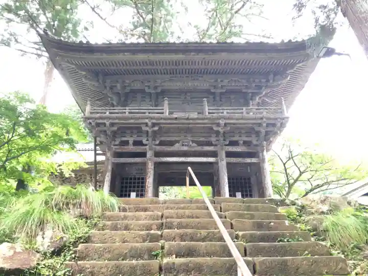 明通寺の山門・神門