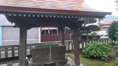 荻野神社の手水舎