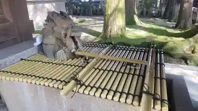 劒神社の手水舎