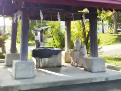 市来知神社の手水